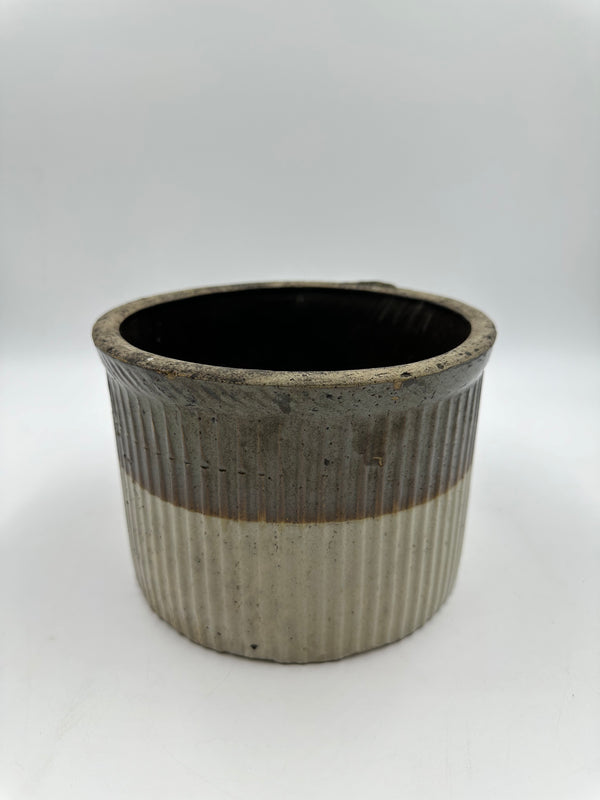 Two-tone Antique Crock