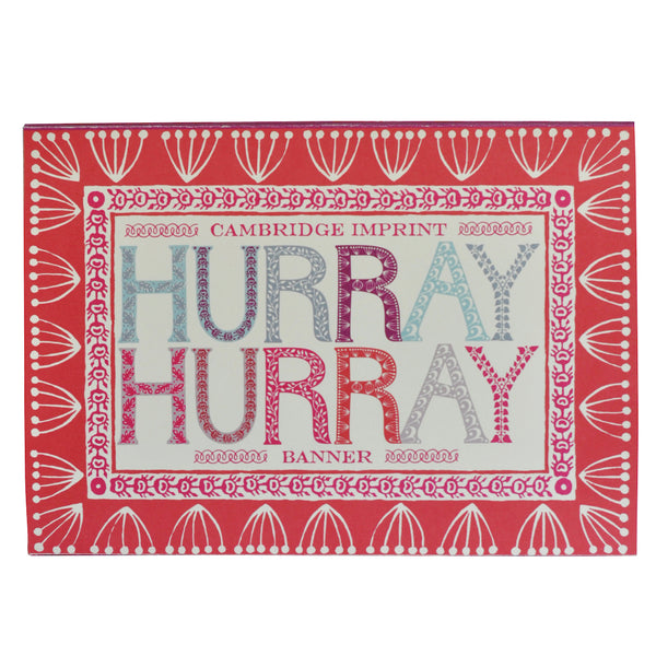 Cambridge Imprint - Hurray Hurray Banner Kit