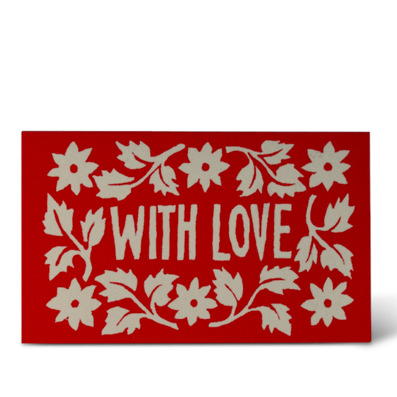 Cambridge Imprint - Pack of With Love Mini Cards - Red