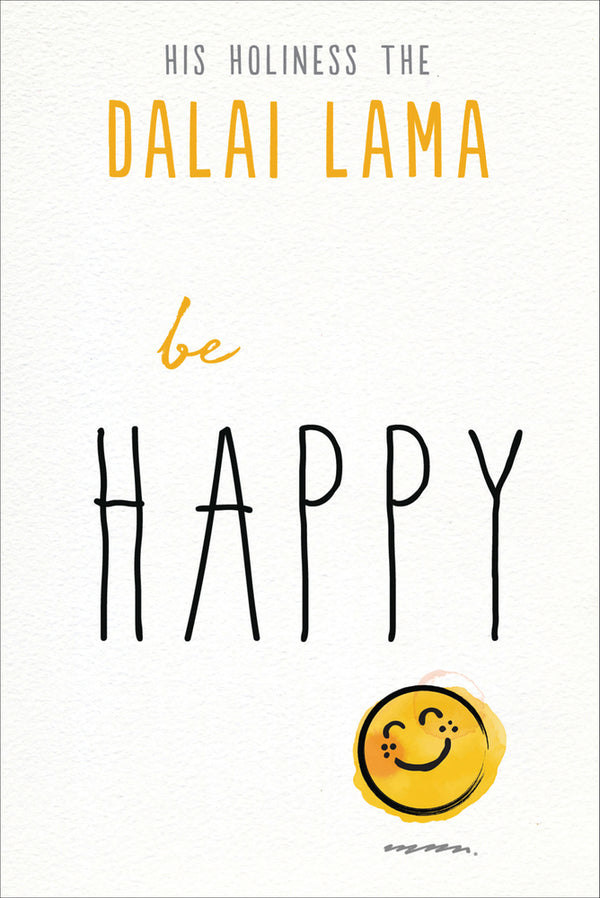 Dalai Lama Book - Be Happy