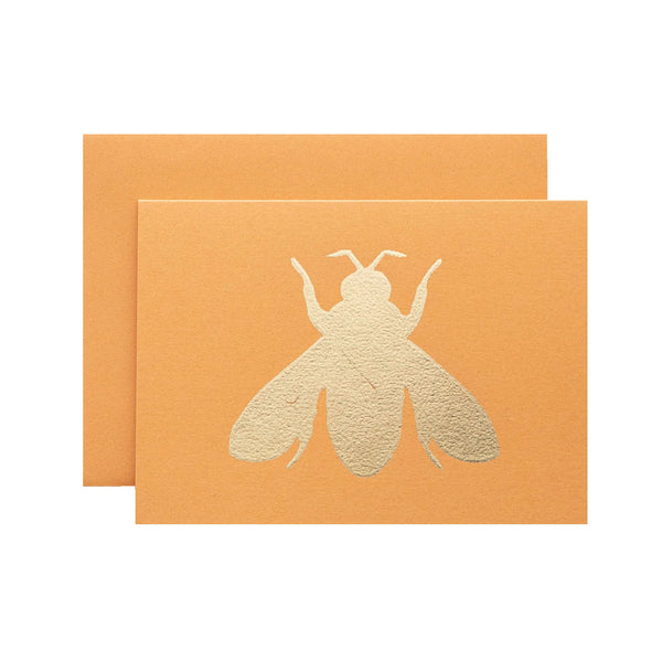 Hester & Cook Greeting Cards - Orange Bee